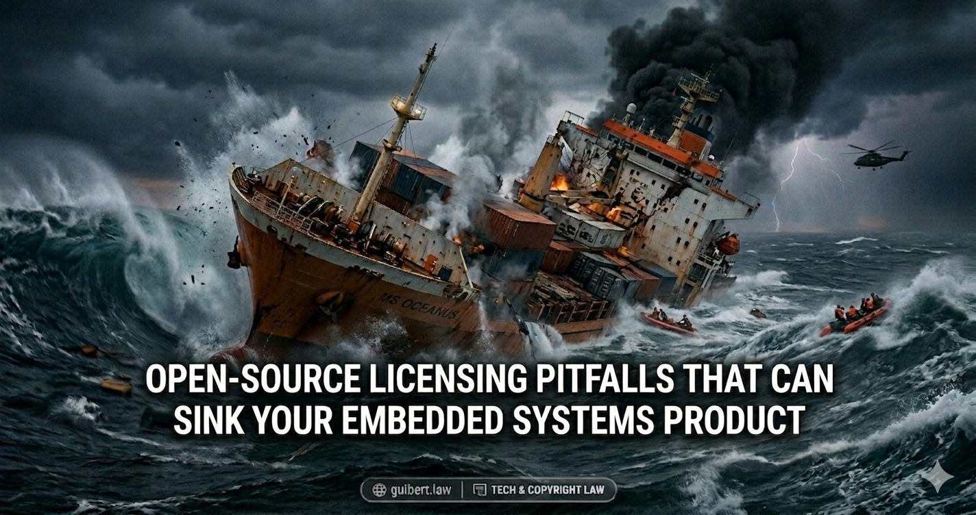 Open-Source Licensing Pitfalls That Can Sink Your Embedded Systems Product