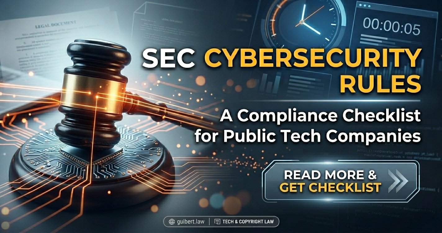 The SEC Cybersecurity Disclosure Rules: A Compliance Checklist for Public Technology Companies