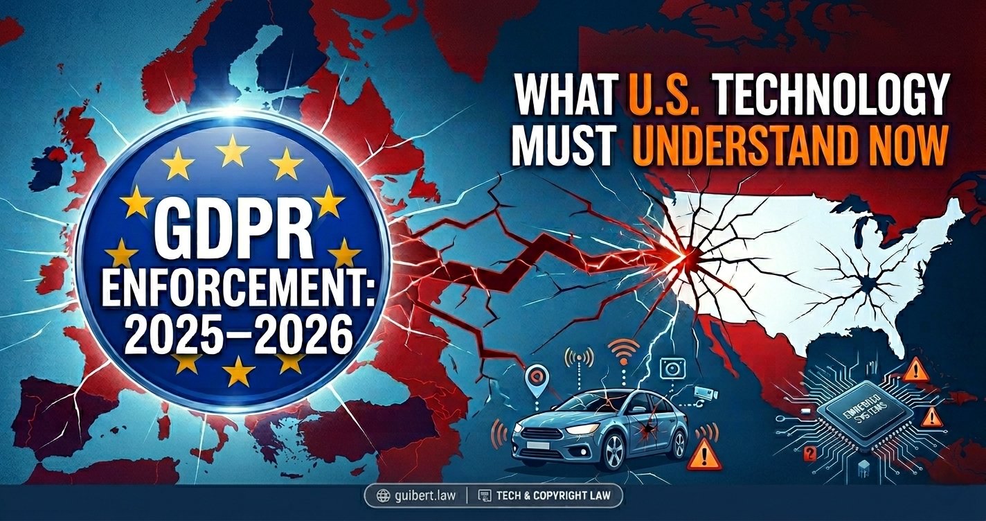 GDPR Enforcement in 2025-2026: What U.S. Technology Companies Must Understand Now