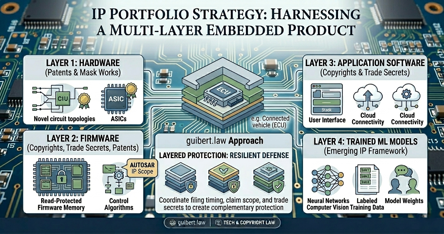 Designing an IP Portfolio Strategy for Hardware-Software Embedded Products