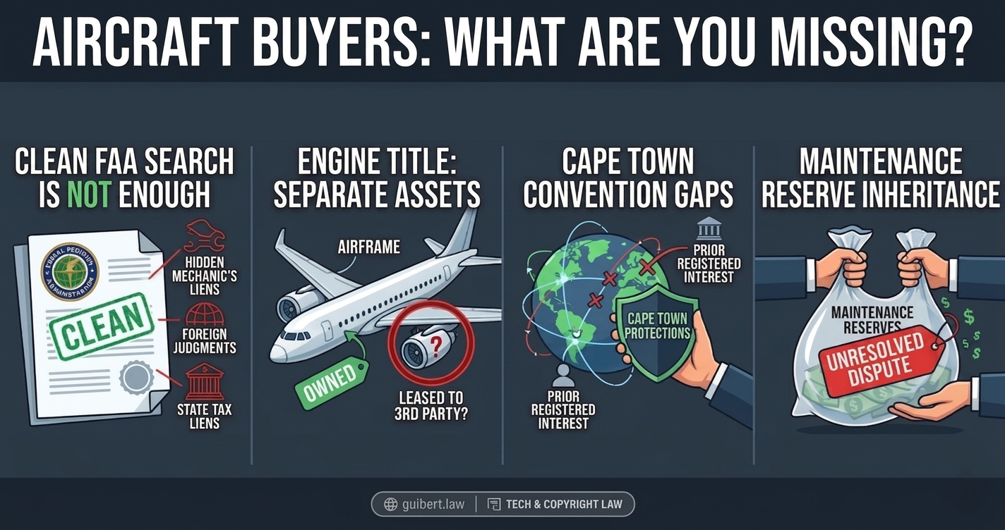 Aircraft Title and Lien Searches in Cross-Border Transactions: What Buyers Miss