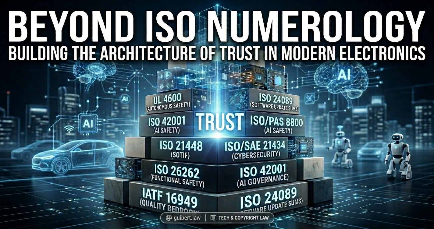 Beyond ISO Numerology: The Layered Architecture of Trust in Modern Electronics